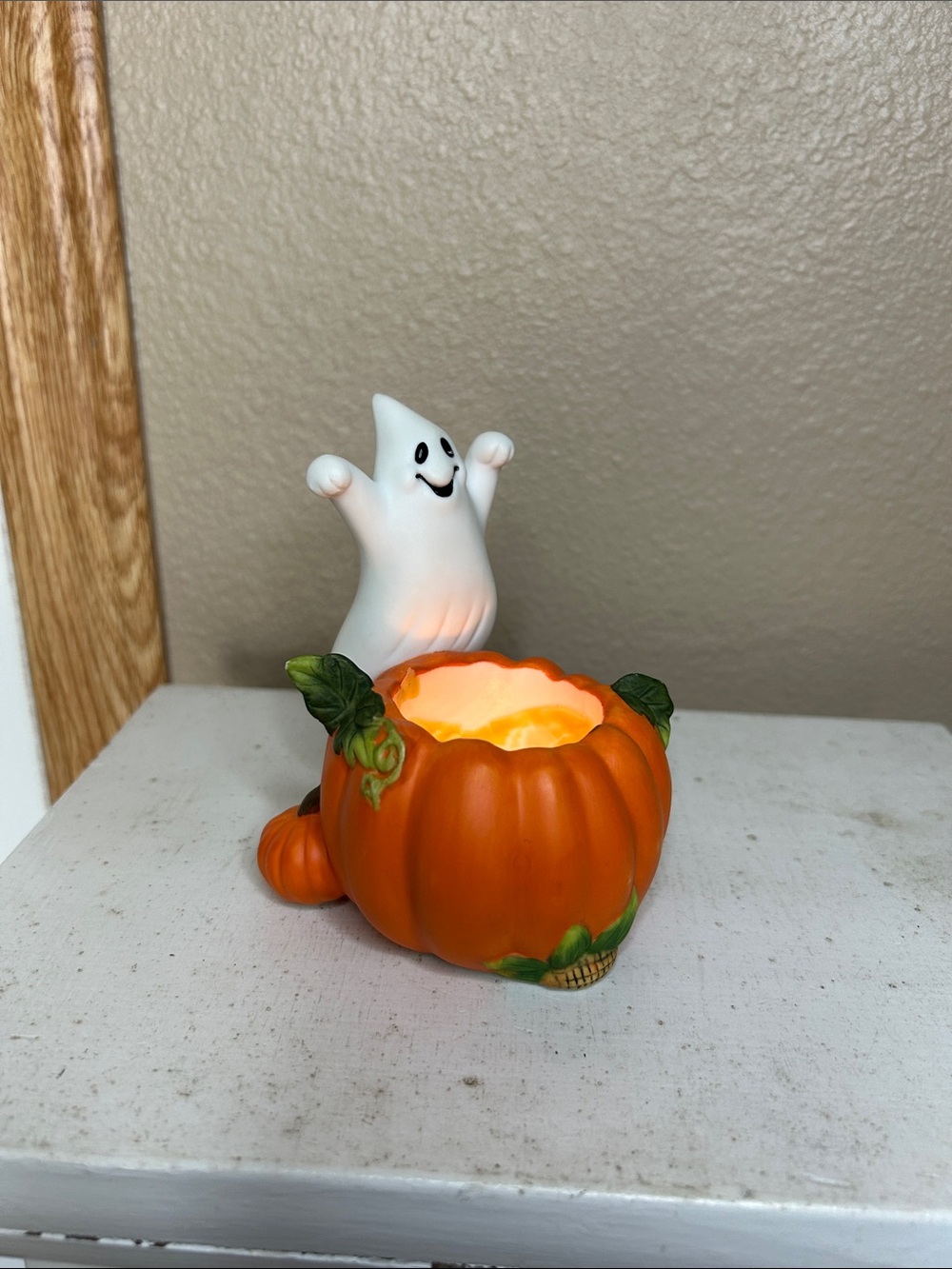 Ghost Votive Candle Holder
